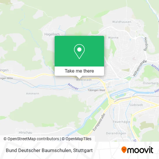 Карта Bund Deutscher Baumschulen