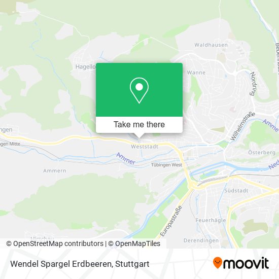 Карта Wendel Spargel Erdbeeren