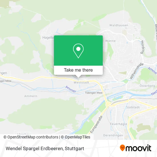 Карта Wendel Spargel Erdbeeren