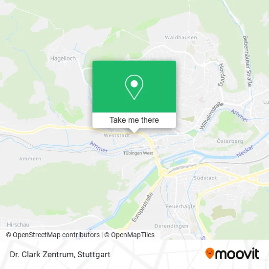 Карта Dr. Clark Zentrum