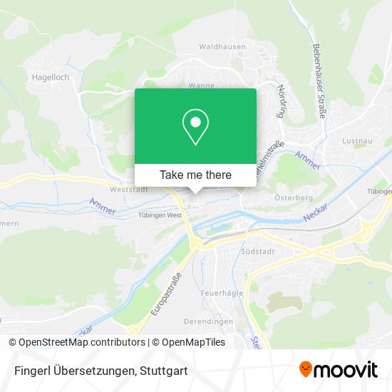 Fingerl Übersetzungen map