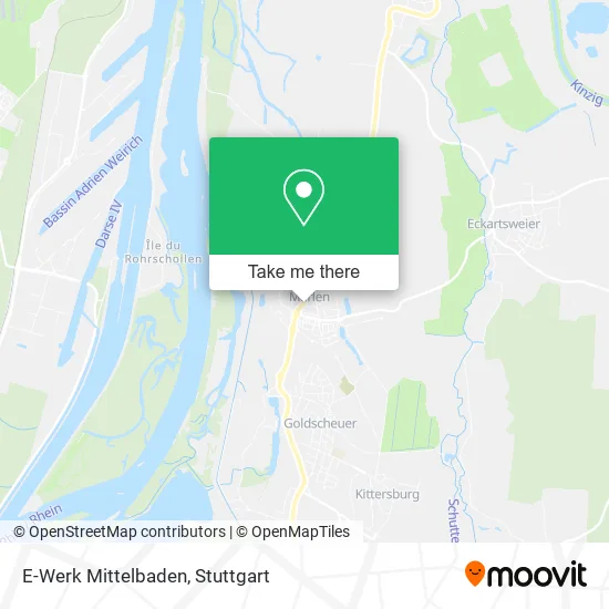 Карта E-Werk Mittelbaden