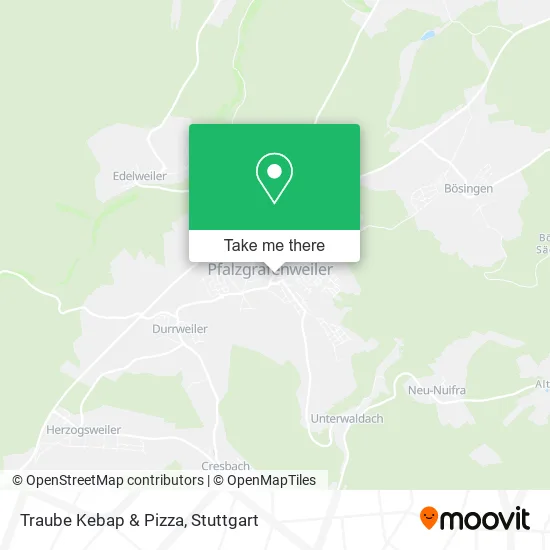 Карта Traube Kebap & Pizza