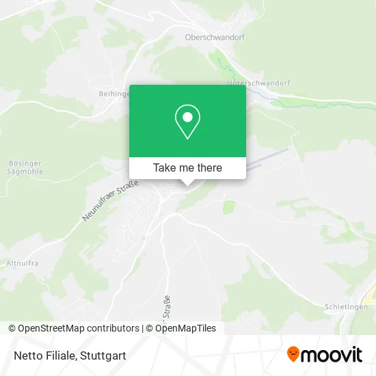 Карта Netto Filiale