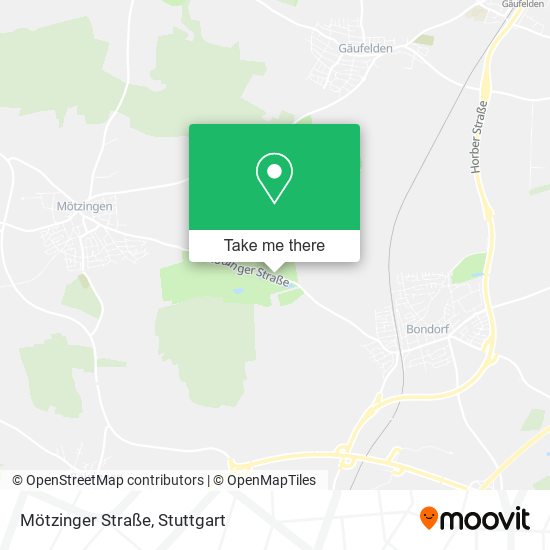Mötzinger Straße map
