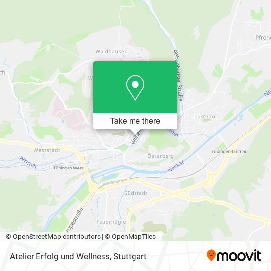 Atelier Erfolg und Wellness map