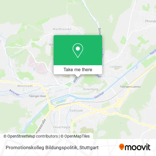 Карта Promotionskolleg Bildungspolitik