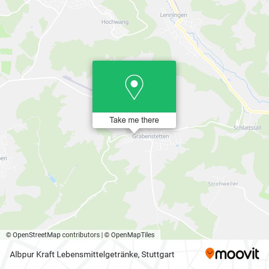 Albpur Kraft Lebensmittelgetränke map