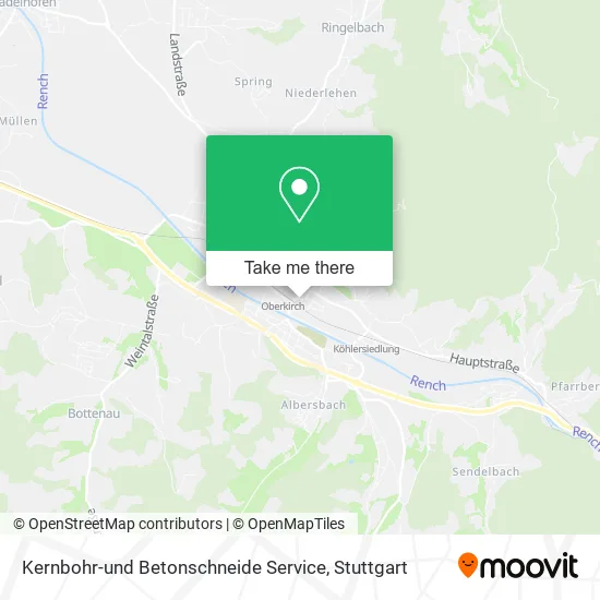 Карта Kernbohr-und Betonschneide Service