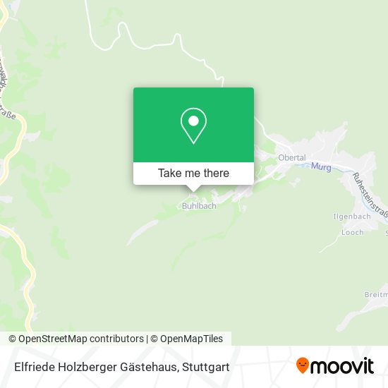 Elfriede Holzberger Gästehaus map