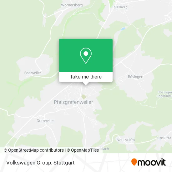 Карта Volkswagen Group