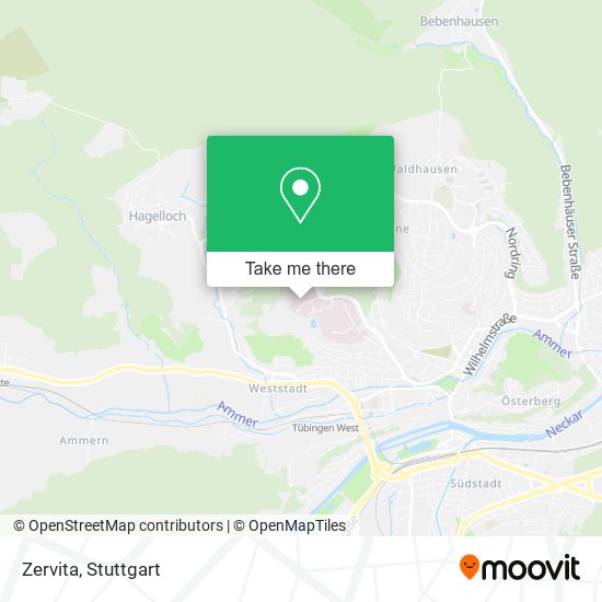Карта Zervita