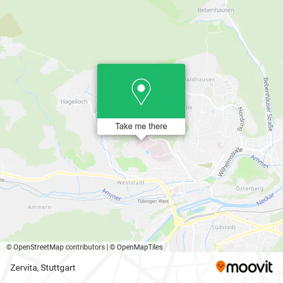 Карта Zervita