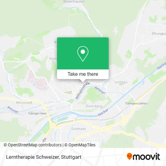 Карта Lerntherapie Schweizer