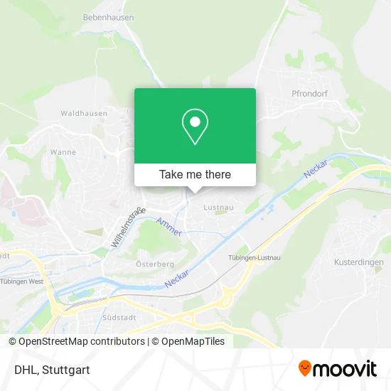 Карта DHL
