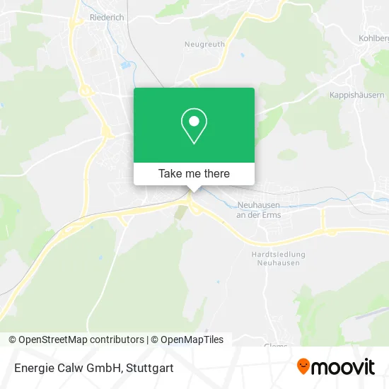 Карта Energie Calw GmbH