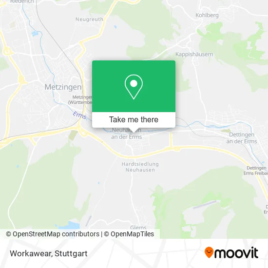 Карта Workawear