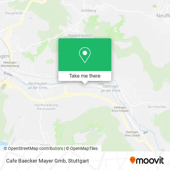 Карта Cafe Baecker Mayer Gmb