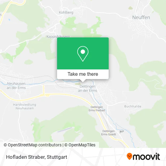 Карта Hofladen Straber