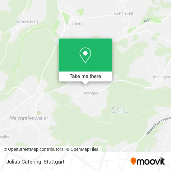 Карта Julia's Catering