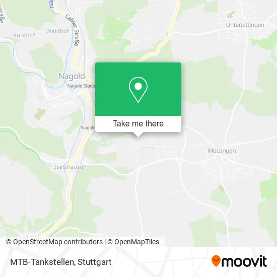 Карта MTB-Tankstellen