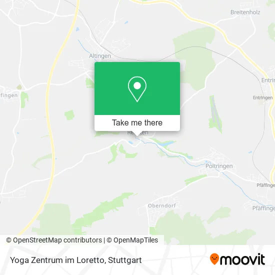 Карта Yoga Zentrum im Loretto