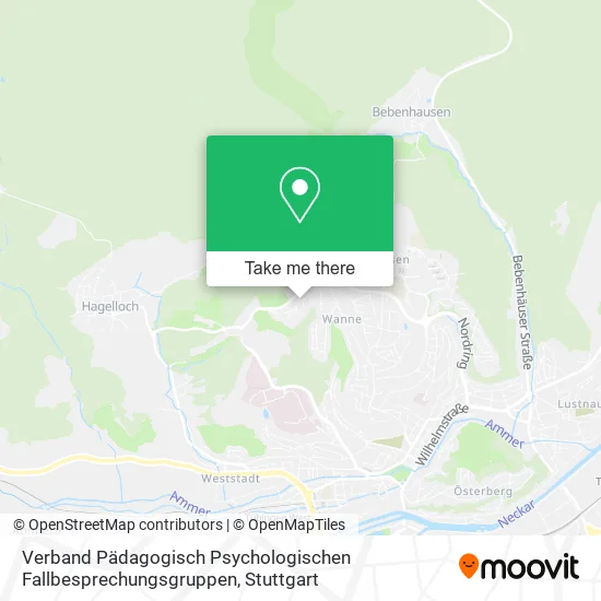Карта Verband Pädagogisch Psychologischen Fallbesprechungsgruppen