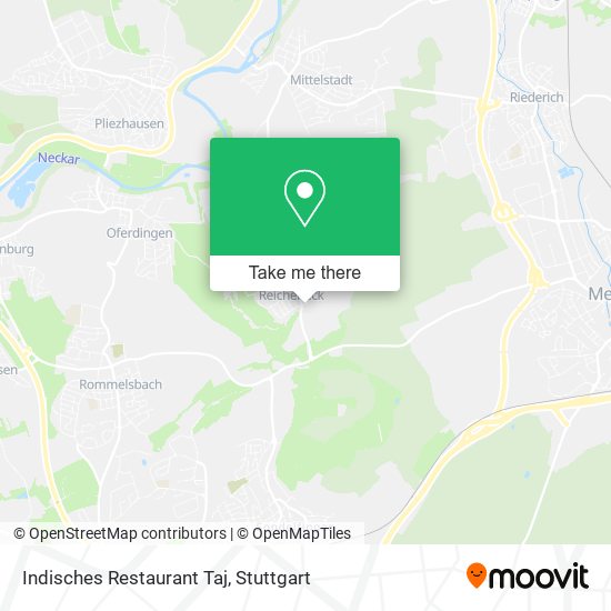 Indisches Restaurant Taj map