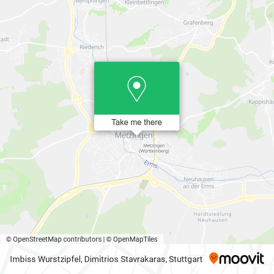 Карта Imbiss Wurstzipfel, Dimitrios Stavrakaras