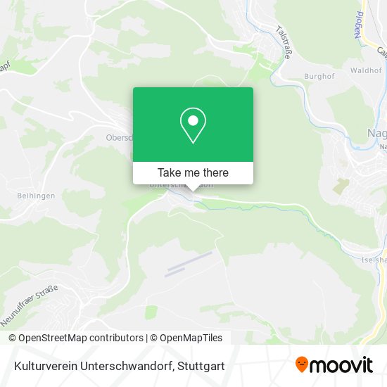 Kulturverein Unterschwandorf map
