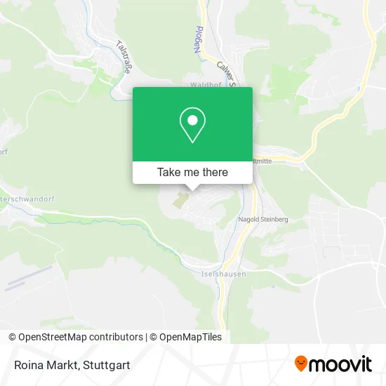Карта Roina Markt