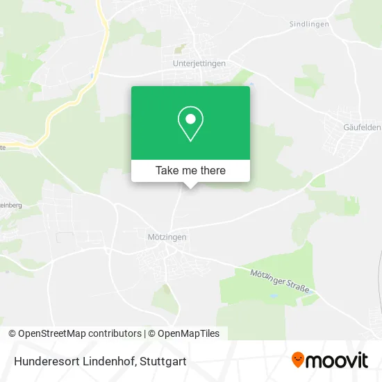 Карта Hunderesort Lindenhof