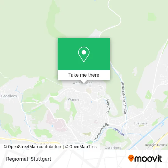 Карта Regiomat