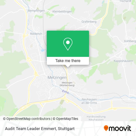 Audit Team Leader Emmert map