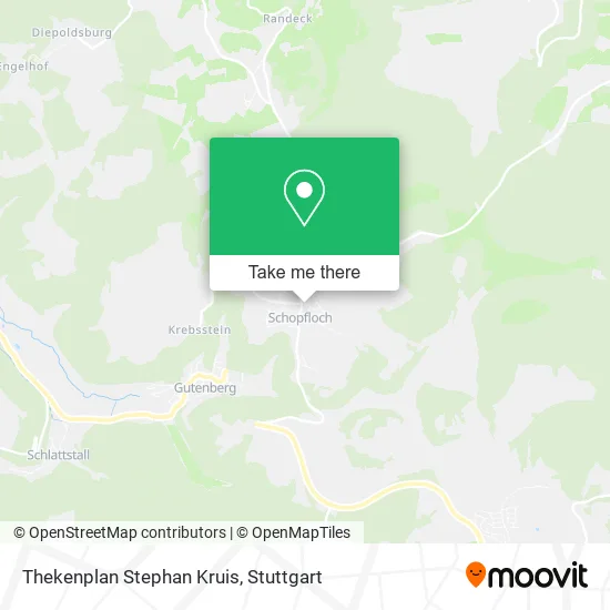 Карта Thekenplan Stephan Kruis