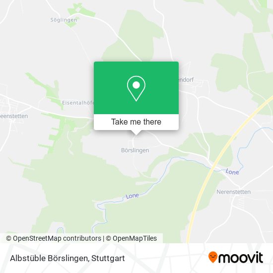 Карта Albstüble Börslingen