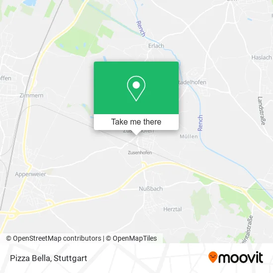 Карта Pizza Bella
