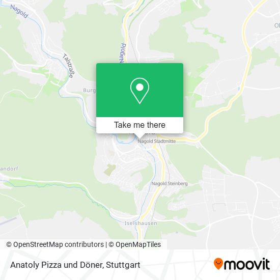 Anatoly Pizza und Döner map