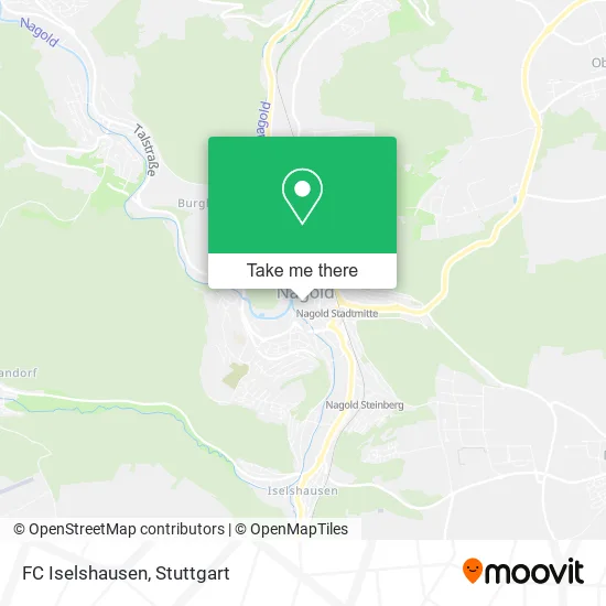 Карта FC Iselshausen