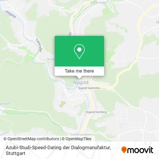 Карта Azubi-Studi-Speed-Dating der Dialogmanufaktur