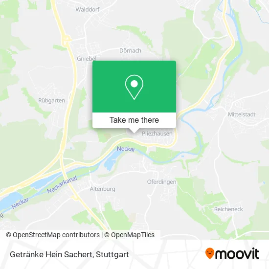 Карта Getränke Hein Sachert