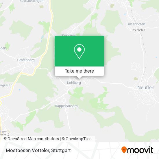 Карта Mostbesen Votteler