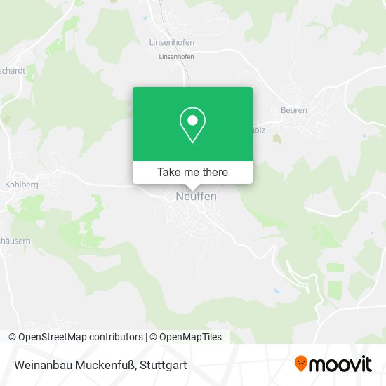Карта Weinanbau Muckenfuß