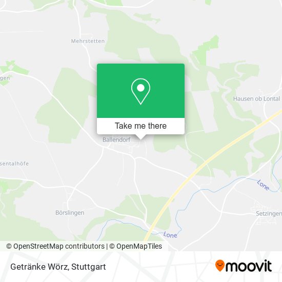 Getränke Wörz map
