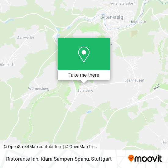 Ristorante Inh. Klara Samperi-Spanu map