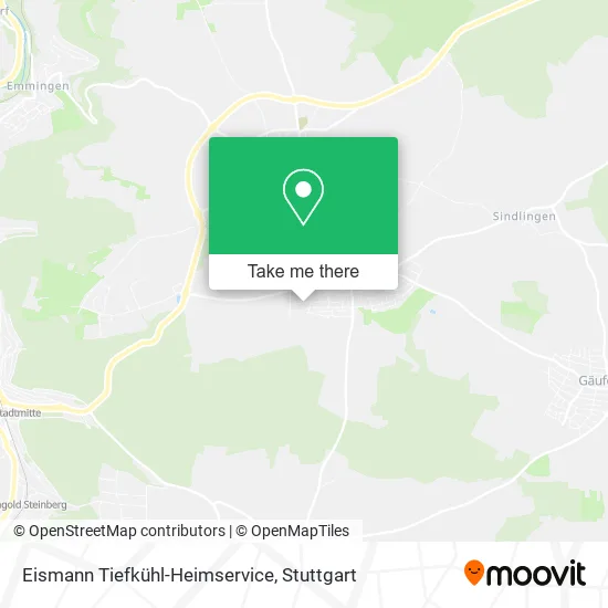 Карта Eismann Tiefkühl-Heimservice
