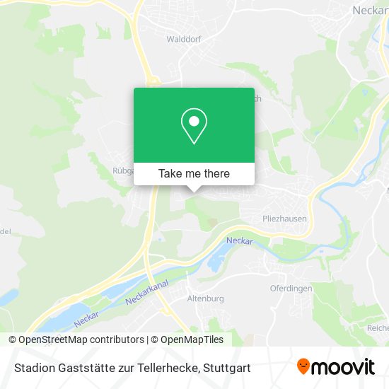 Stadion Gaststätte zur Tellerhecke map