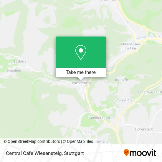 Карта Central Cafe Wiesensteig