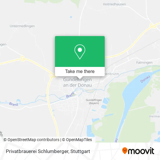 Карта Privatbrauerei Schlumberger
