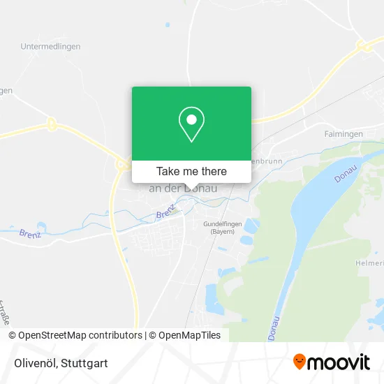 Карта Olivenöl
